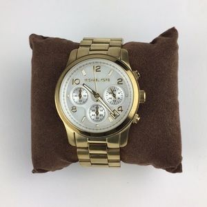 MICHAEL Michael Kors Chronograph Gold/PearlWatch